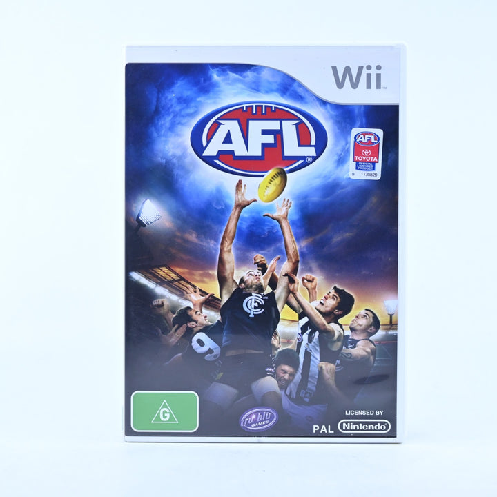 AFL - Nintendo Wii Game + Manual - PAL - MINT DISC!