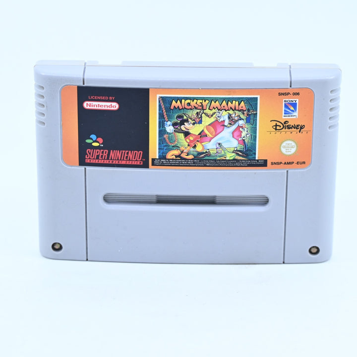 Mickey Mania - Super Nintendo / SNES Game - PAL - FREE POST!