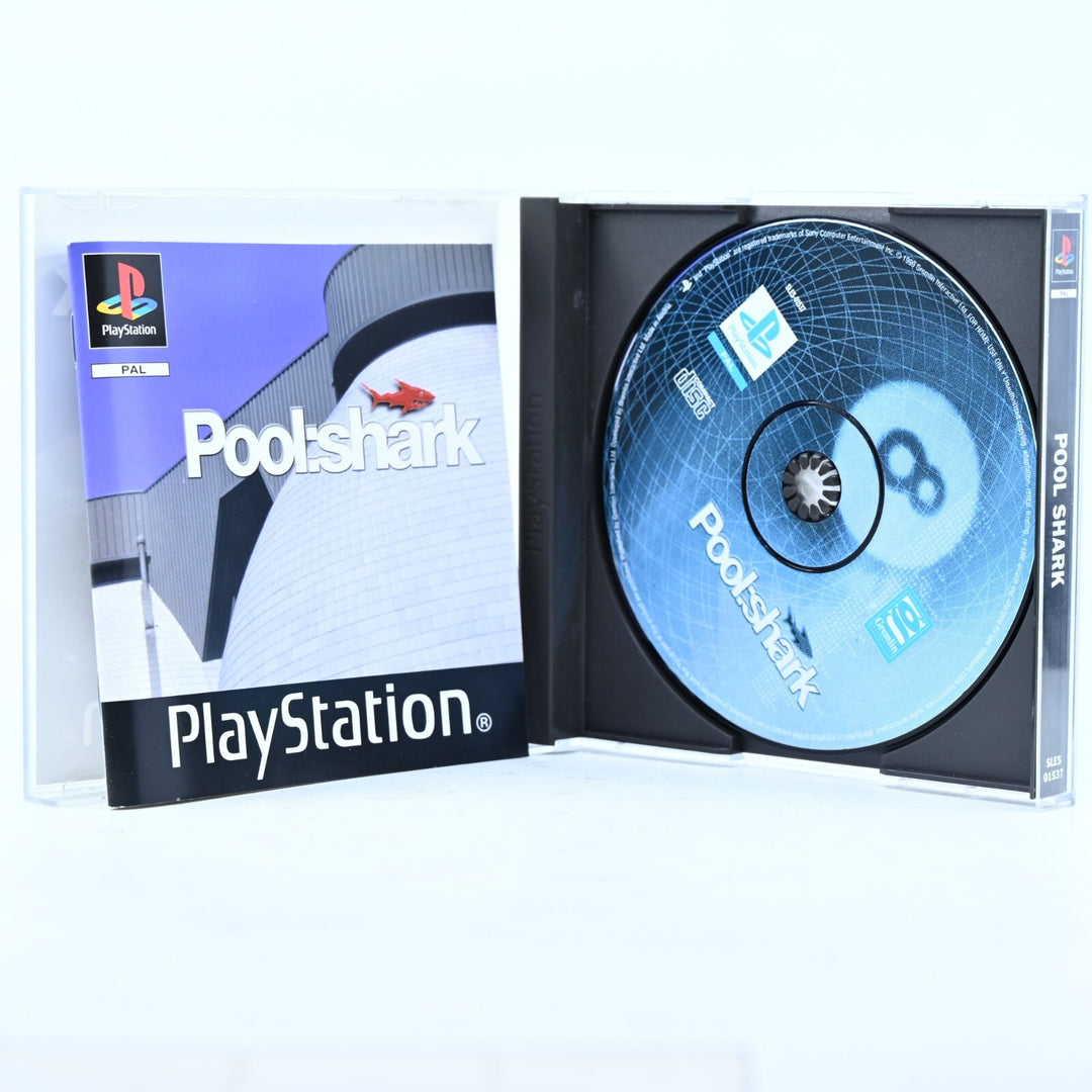Pool Shark - Sony Playstation 1 / PS1 Game + Manual - PAL - MINT DISC!
