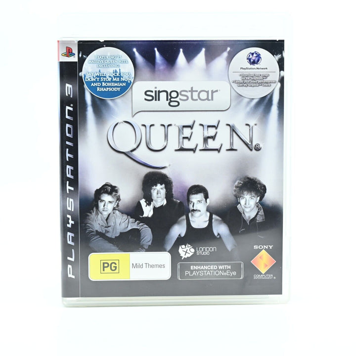 SingStar Queen - Sony Playstation 3 / PS3 Game + Manual - FREE POST!