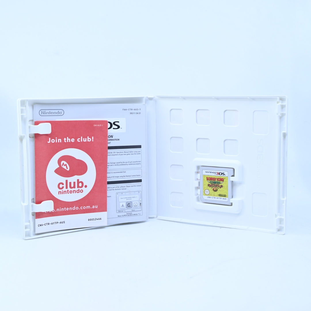 Donkey Kong Country Returns 3D - Nintendo 3DS Game - PAL - FREE POST!