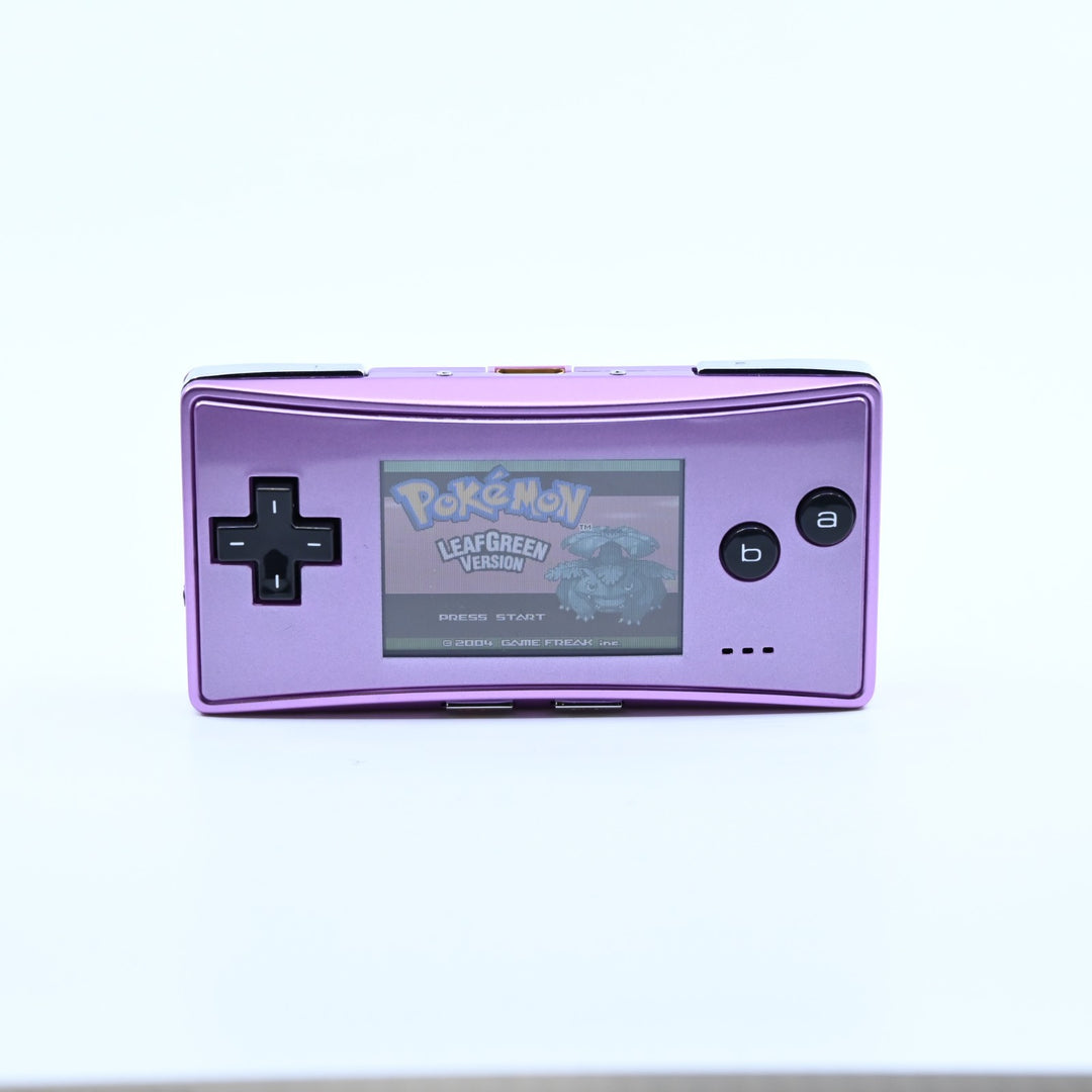 OXY-001 Purple- Nintendo Gameboy Micro Boxed Console - FREE POST!