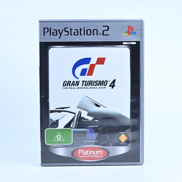Gran Turismo 4 - Sony Playstation 2 / PS2 Game + Manual - PAL