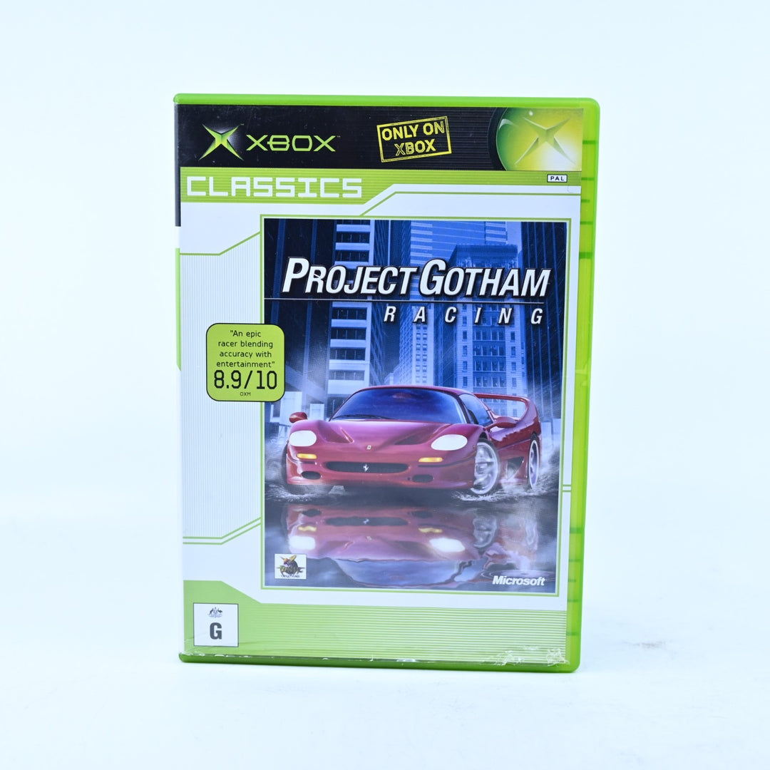Project Gotham Racing - Original Xbox Game + Manual - PAL - MINT DISC!