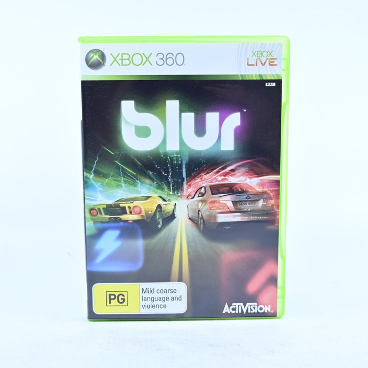 Blur - Xbox 360 Game + Manual - PAL - MINT DISC!