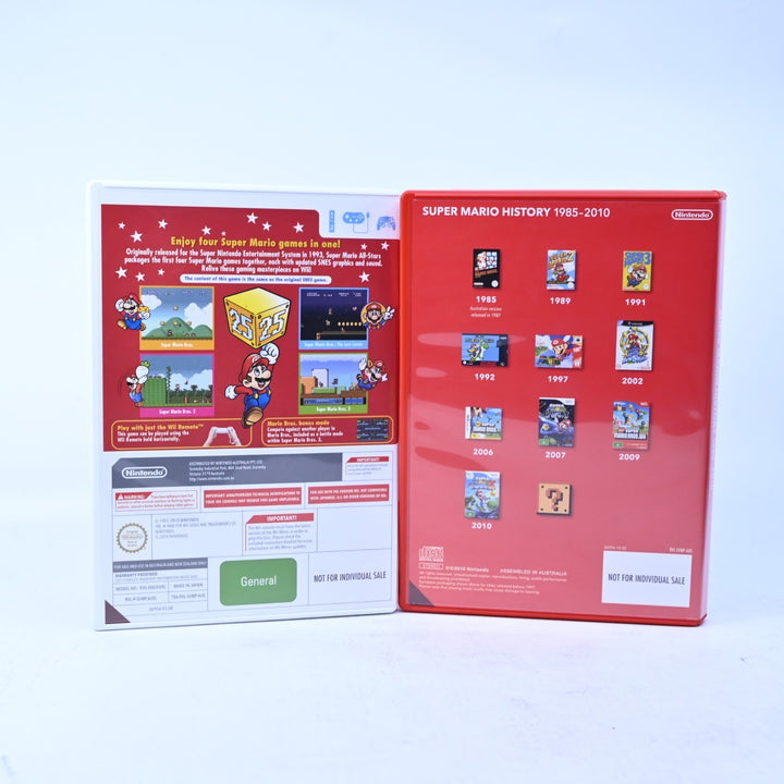 Super Mario All-Stars 25th Anniversary Edition - Nintendo Wii Game + Manual