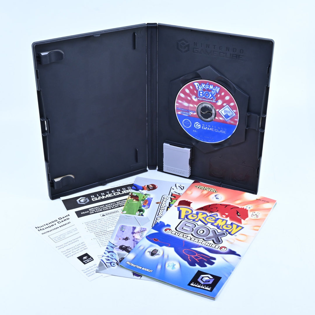 Pokemon Box: Ruby & Sapphire - Nintendo Gamecube Game + Manual - AUS PAL