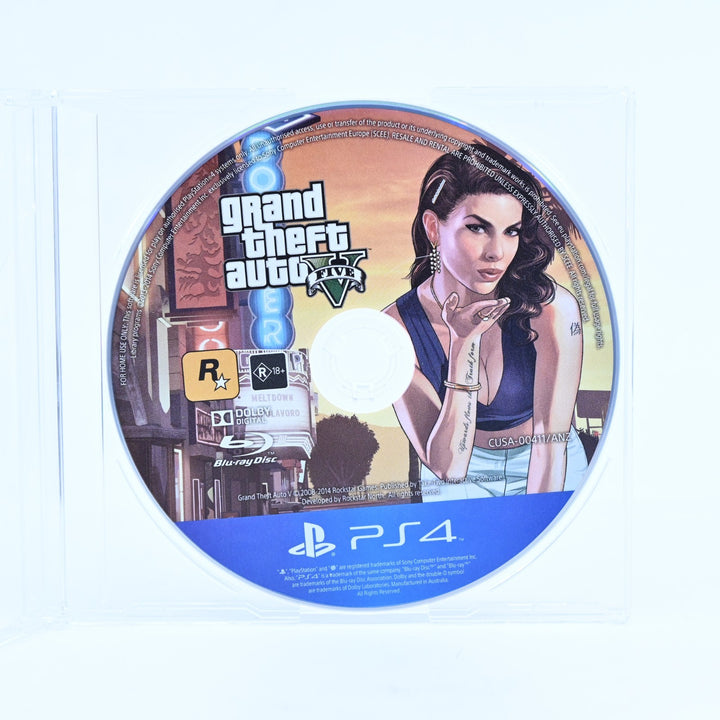 Grand Theft Auto V - Sony Playstation 4 / PS4 Game - Disc Only - MINT DISC!