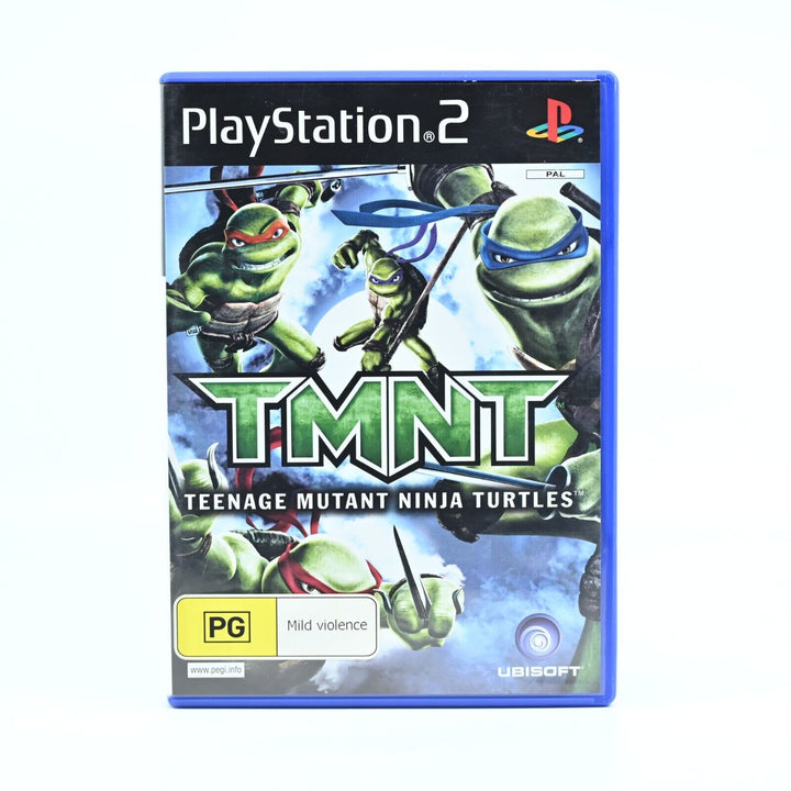 TMNT: Teenage Mutant Ninja Turtles - Sony Playstation 2 / PS2 Game + Manual