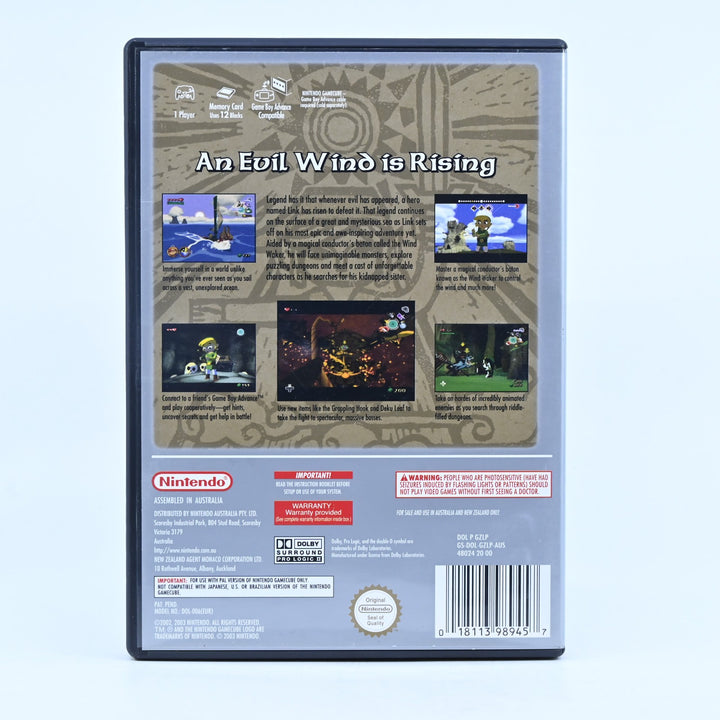 The Legend of Zelda: The Wind Waker - Nintendo Gamecube Game + Manual