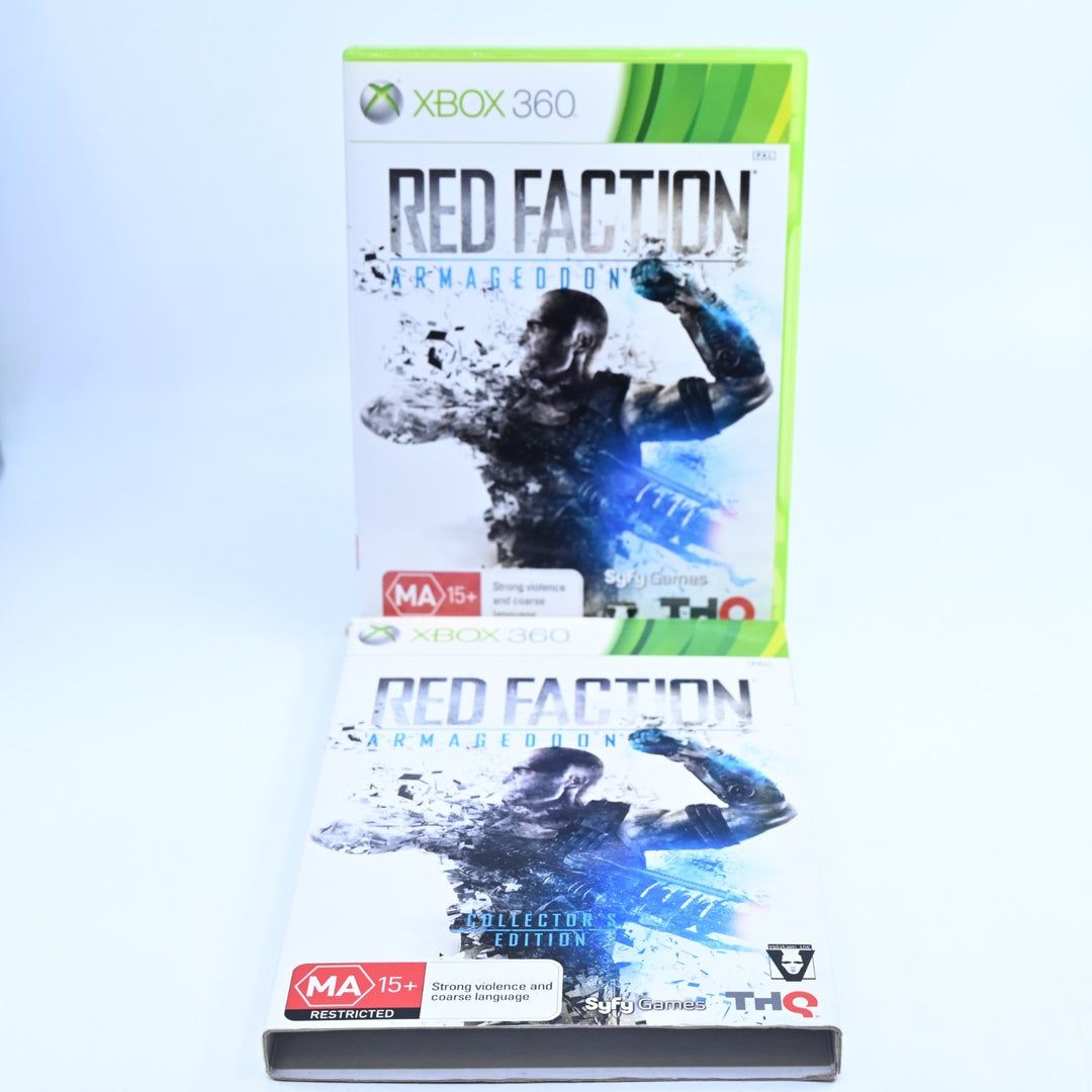 Red Faction: Armageddon - Collector's Edition - Xbox 360 Game + Manual - PAL