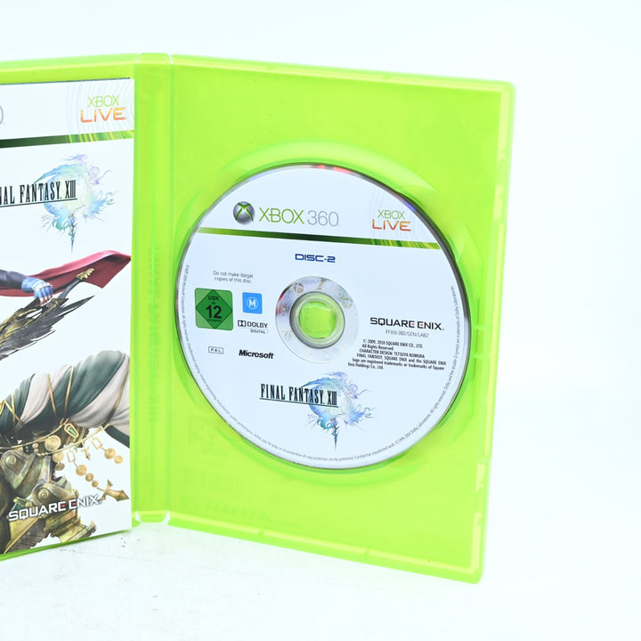 Final Fantasy XIII 13 - Xbox 360 Game + Manual - PAL - MINT DISC!