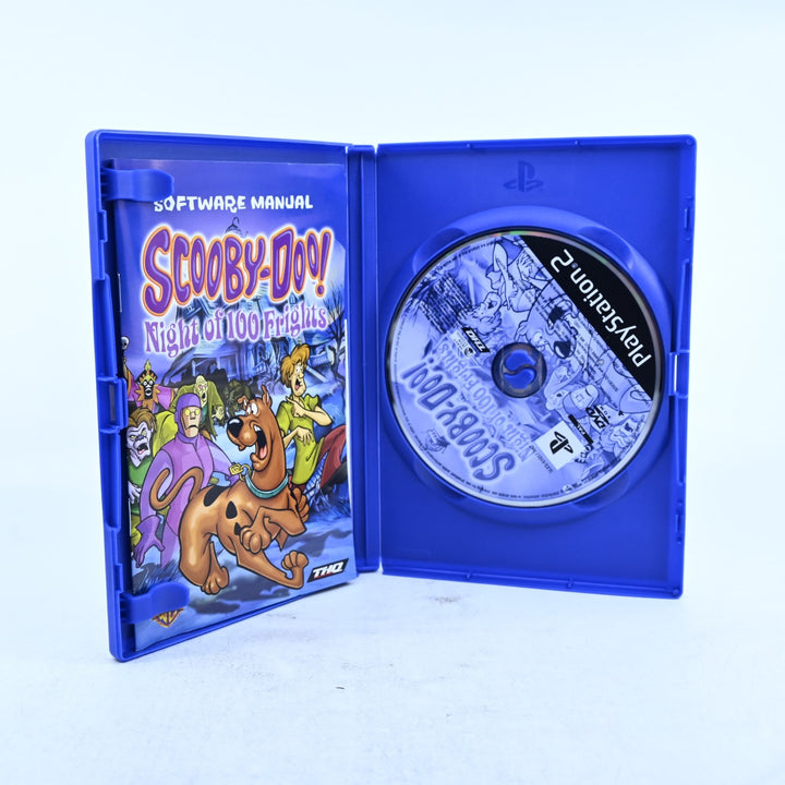 Scooby Doo! Night of 100 Frights - Sony Playstation 2 / PS2 Game + Manual - PAL