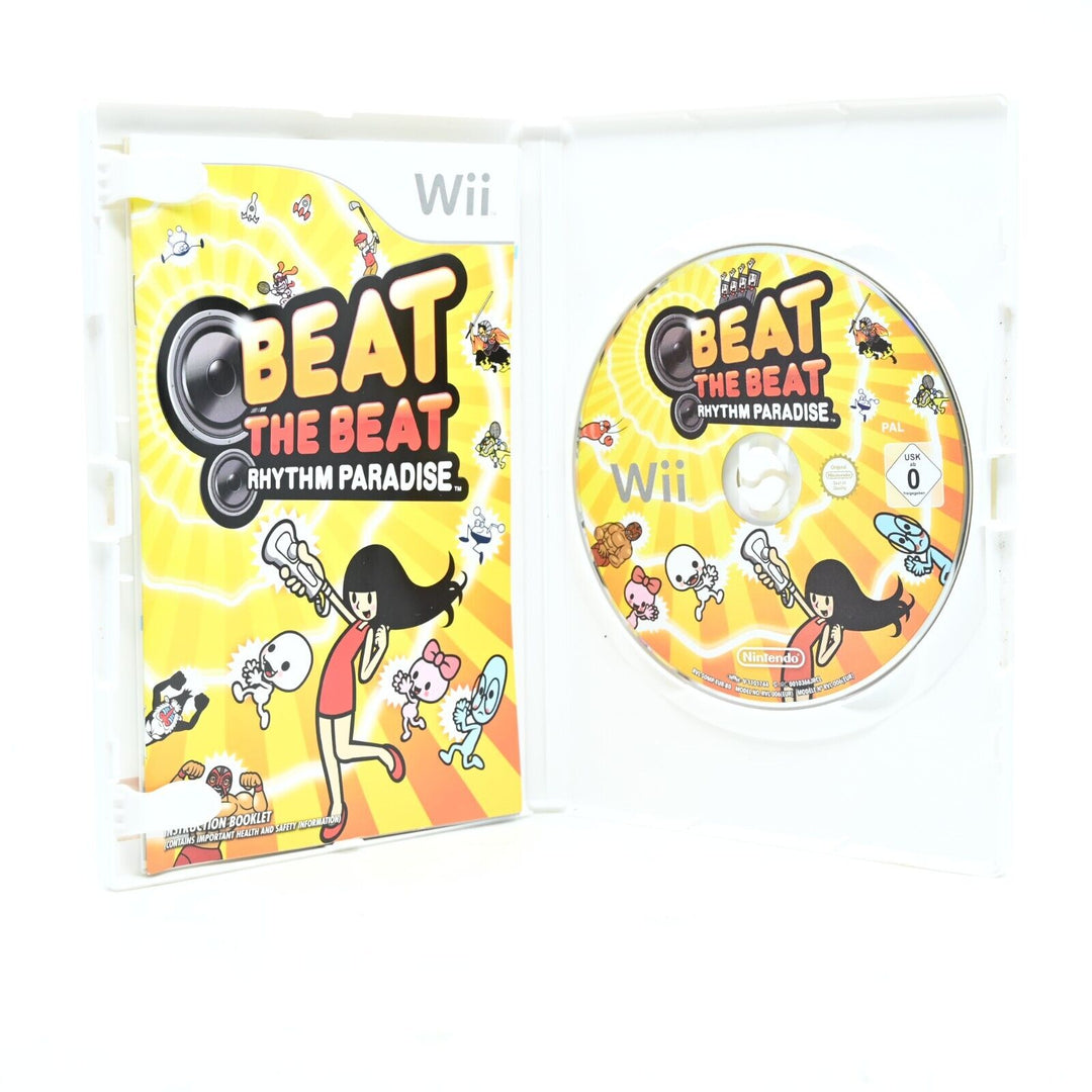 Beat the Beat - Nintendo Wii Game + Manual - PAL - MINT DISC!