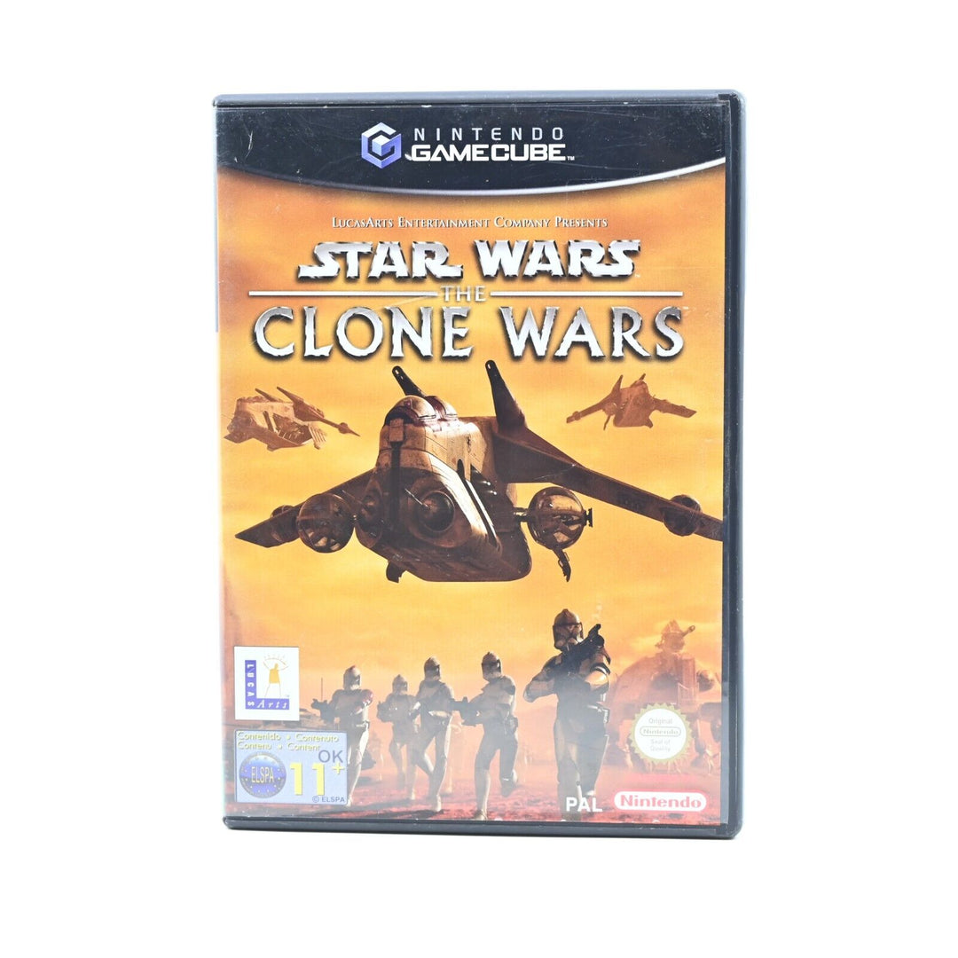 Star Wars: The Clone Wars - Nintendo Gamecube Game + Manual - PAL - FREE POST!