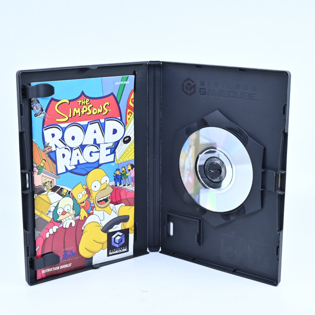 The Simpsons Road Rage - Nintendo Gamecube Game + Manual - PAL - FREE POST!