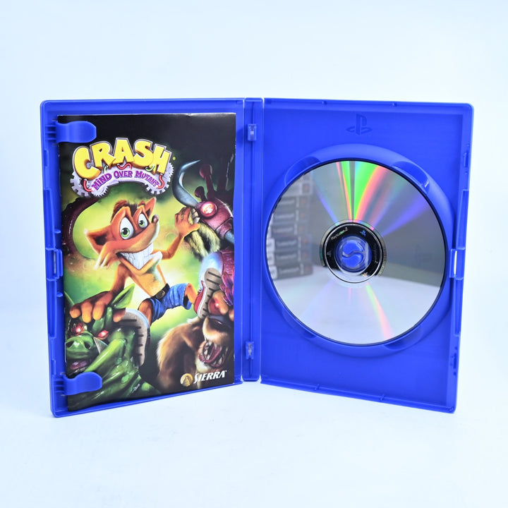 Crash Mind Over Mutant - Sony Playstation 2 / PS2 Game + Manual - PAL