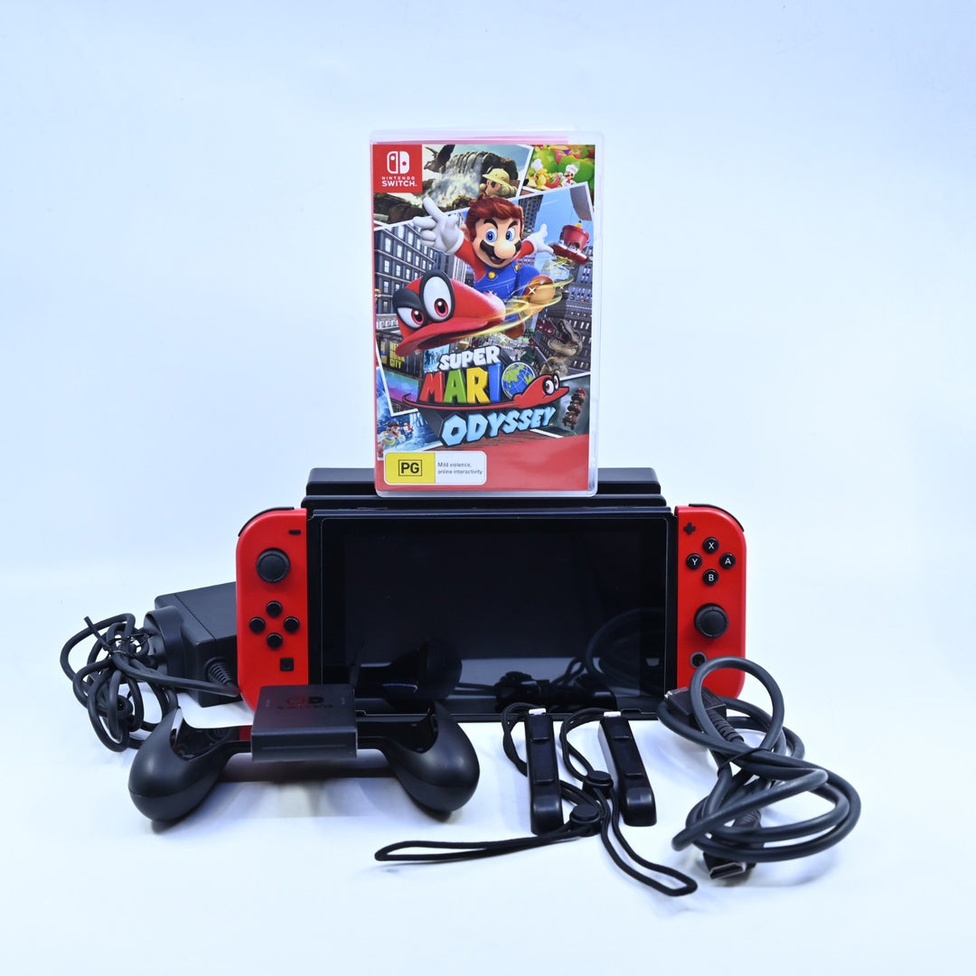 Super Mario Odyssey Edition - Nintendo Switch Boxed Console - PAL - FREE POST!