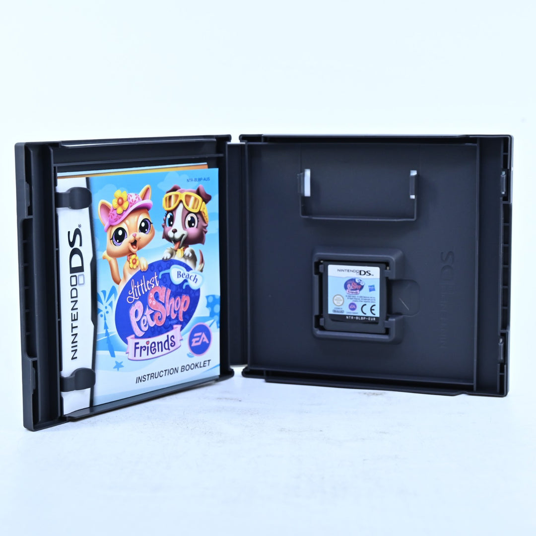 Littlest Pet Shop Friends Beach - Nintendo DS Game - PAL + Manual - FREE POST!
