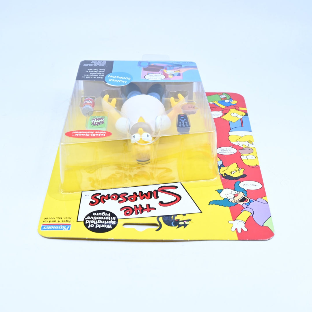 Homer Simpson - Simpsons Intelli-Tronic Voice Activation Toy - Playmates