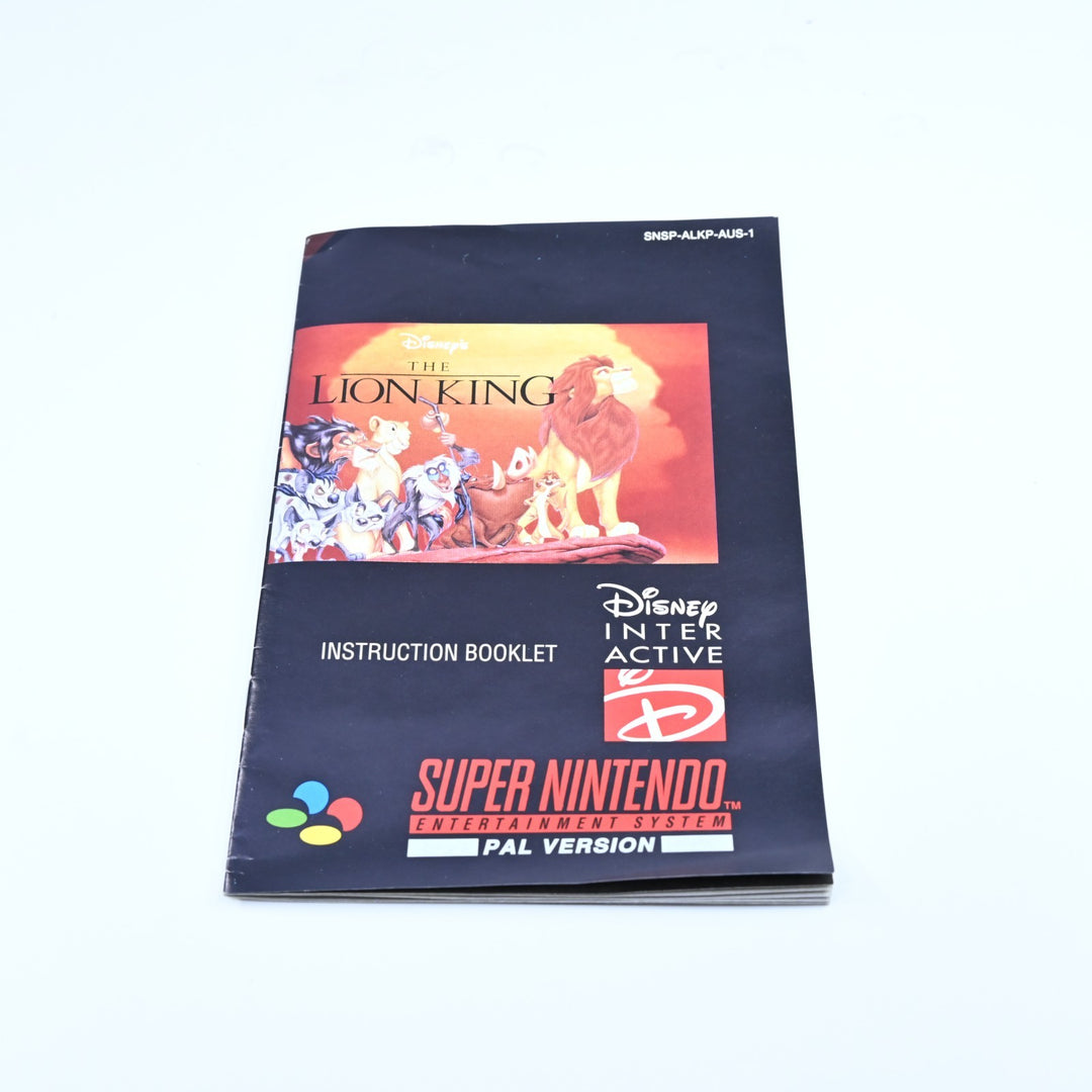 The Lion King - Super Nintendo / SNES Boxed Game - PAL - FREE POST!