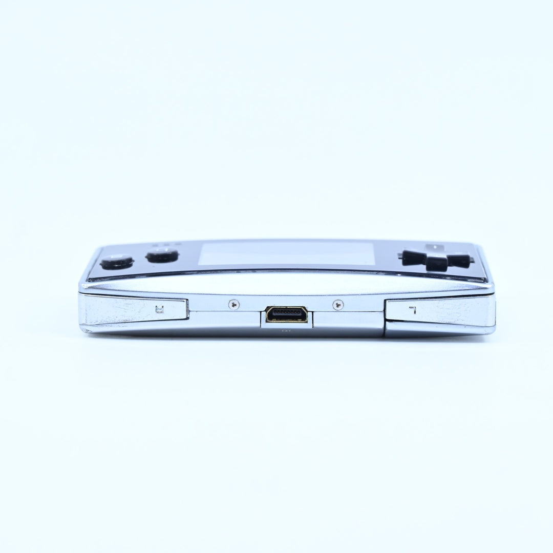 Black / Silver - OXY-001 - Nintendo Gameboy Micro Console / GBA Console - PAL