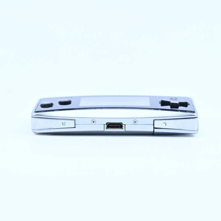 Black / Silver - OXY-001 - Nintendo Gameboy Micro Console / GBA Console - PAL