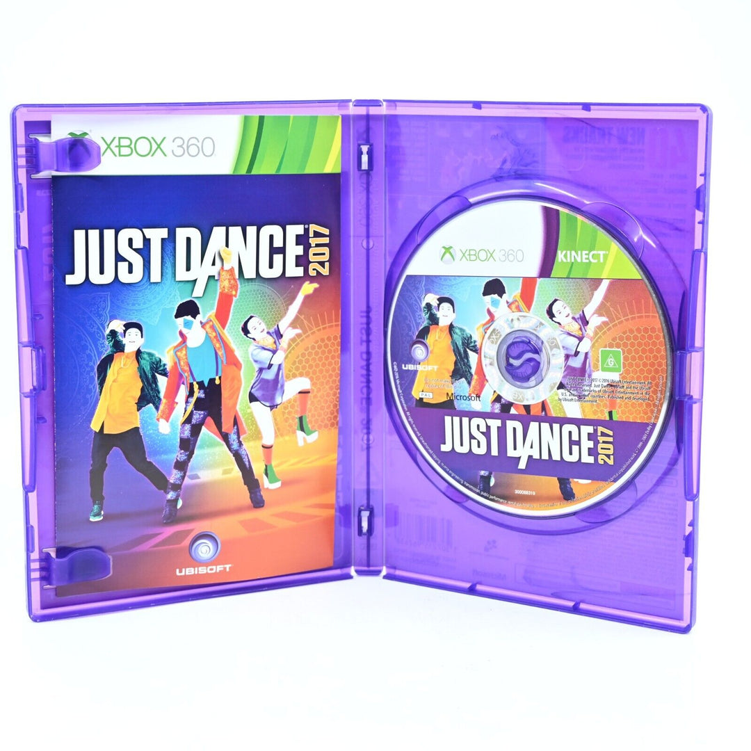 Just Dance 2017 - Xbox 360 Game + Manual - PAL - MINT DISC!