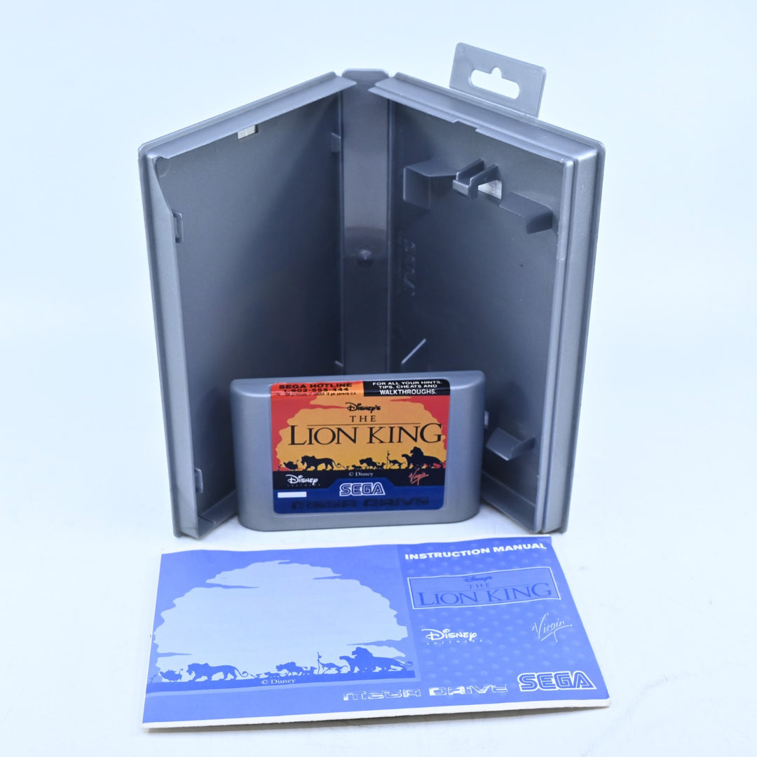 The Lion King - Sega Mega Drive Game + Manual - PAL - FREE POST!