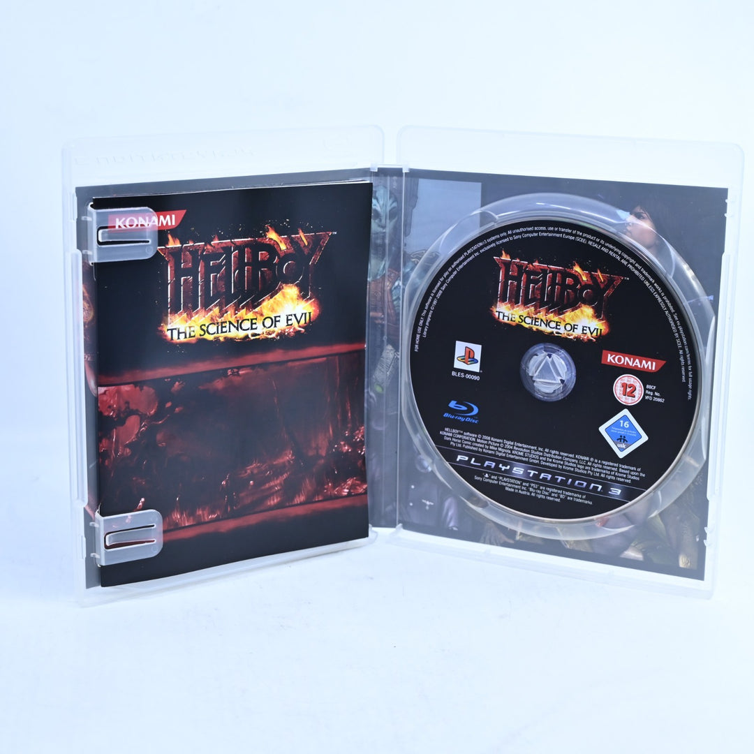 Hellboy : The Science Of Evil - Sony Playstation 3 / PS3 Game + Manual