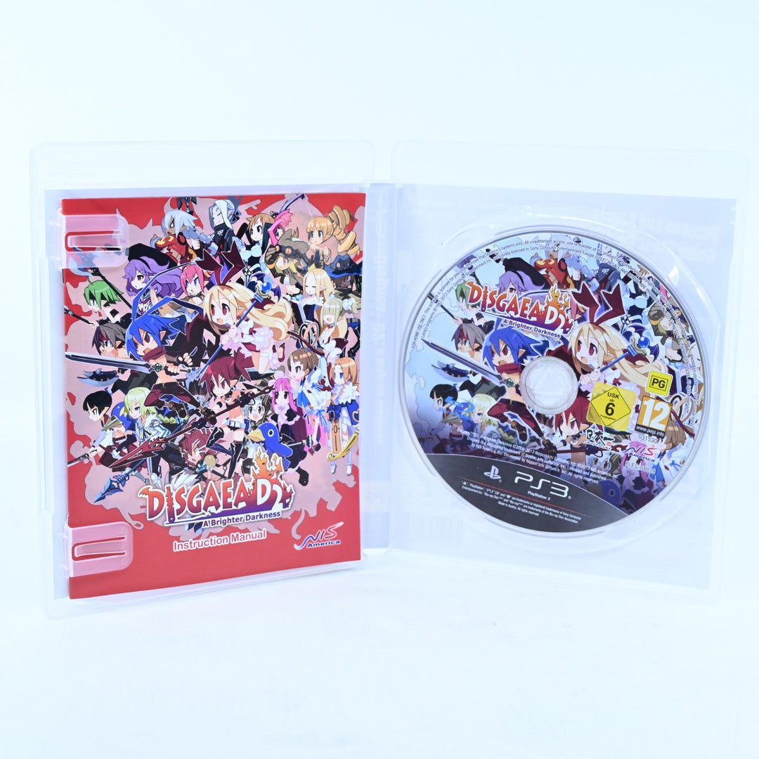 Disgaea D2: A Brighter Darkness - Sony Playstation 3 / PS3 Game + Manual