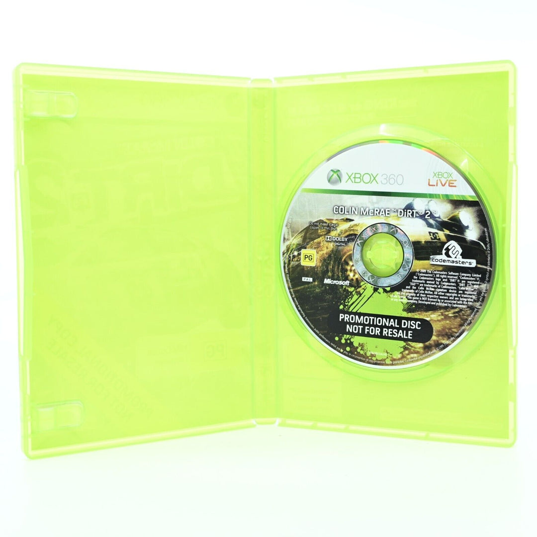 Colin McRae: Dirt 2 - PROMOTIONAL COPY - Xbox 360 Game - PAL - FREE POST!