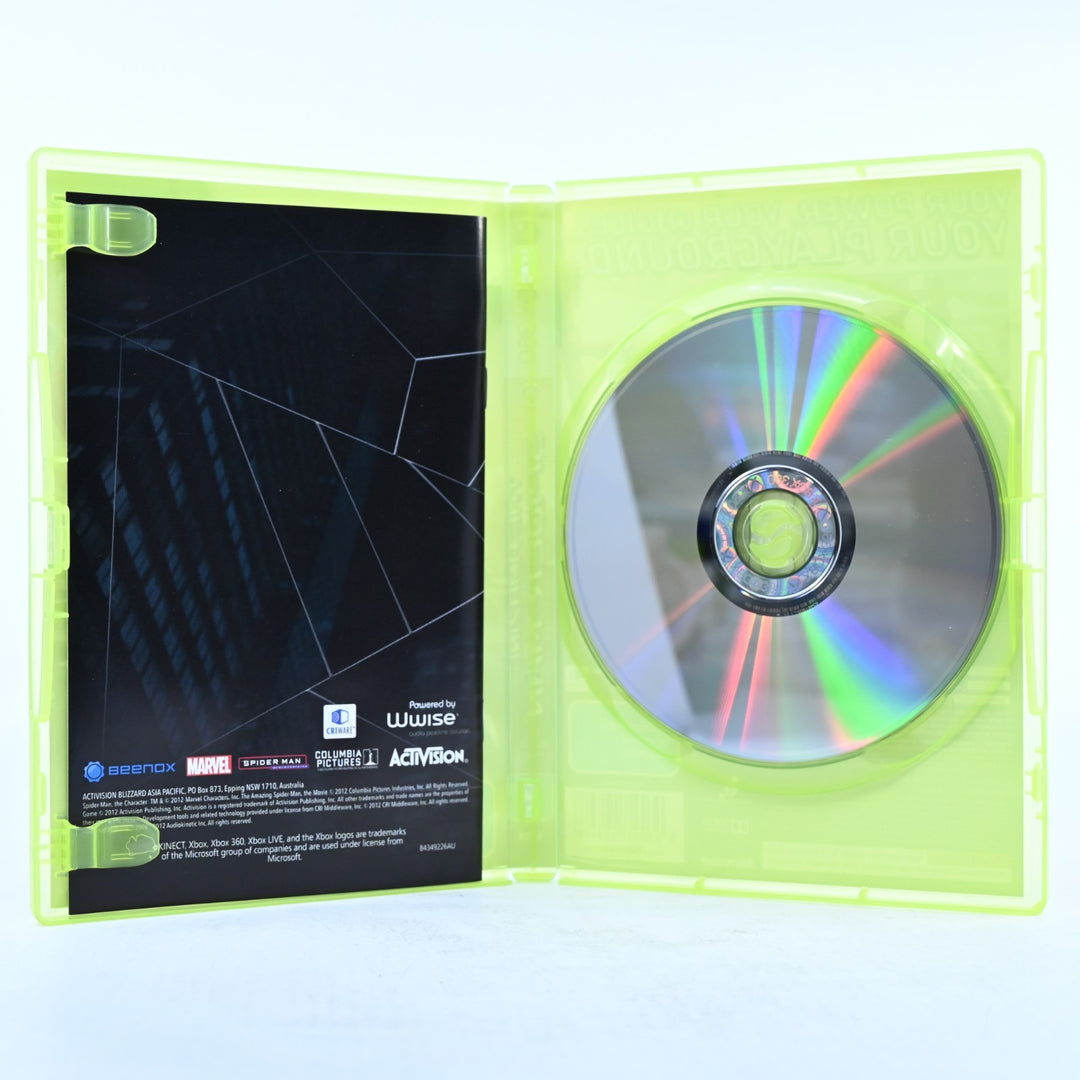 The Amazing Spider-Man - Xbox 360 Game + Manual - PAL - MINT DISC!