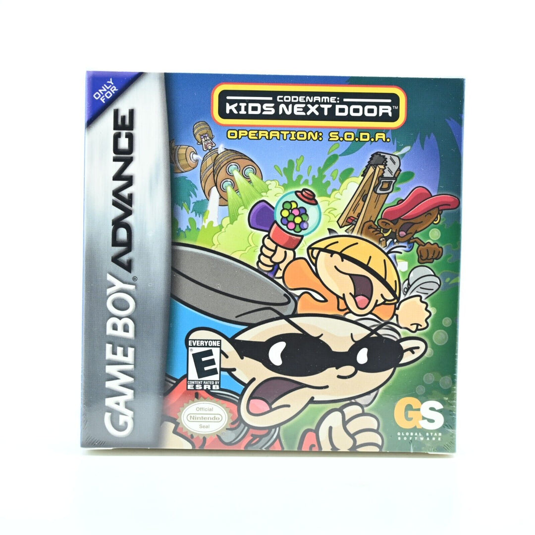 Codename Kids Next Door Operation Soda - Nintendo GBA Boxed Game