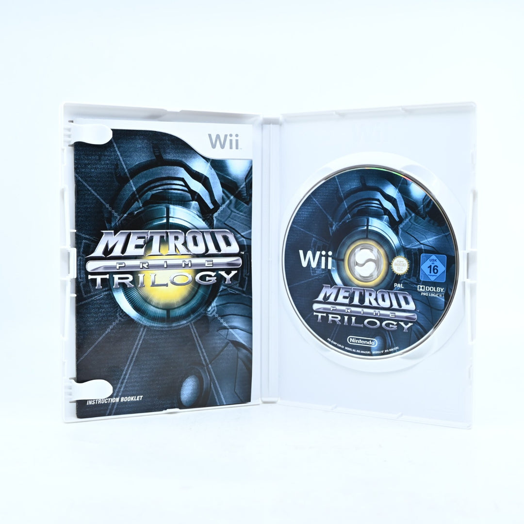 Metroid Prime Trilogy - Nintendo Wii Game + Manual - PAL