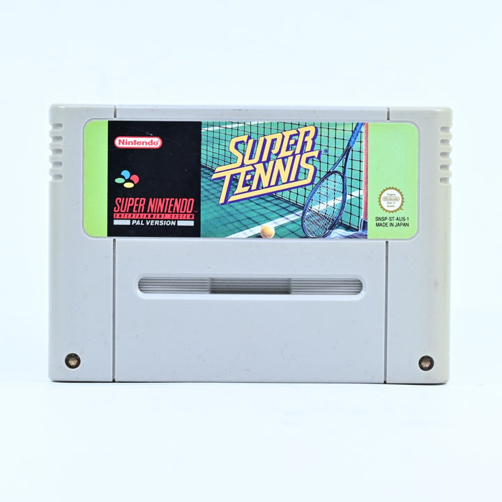 Super Tennis - Super Nintendo / SNES Game - PAL - FREE POST!
