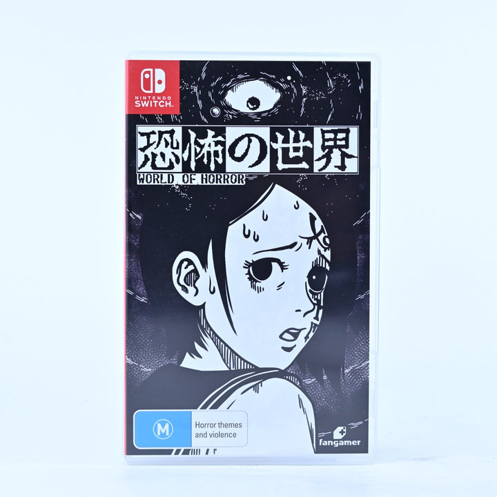 World of Horror - Nintendo Switch Game + Manual + Cards - FREE POST!