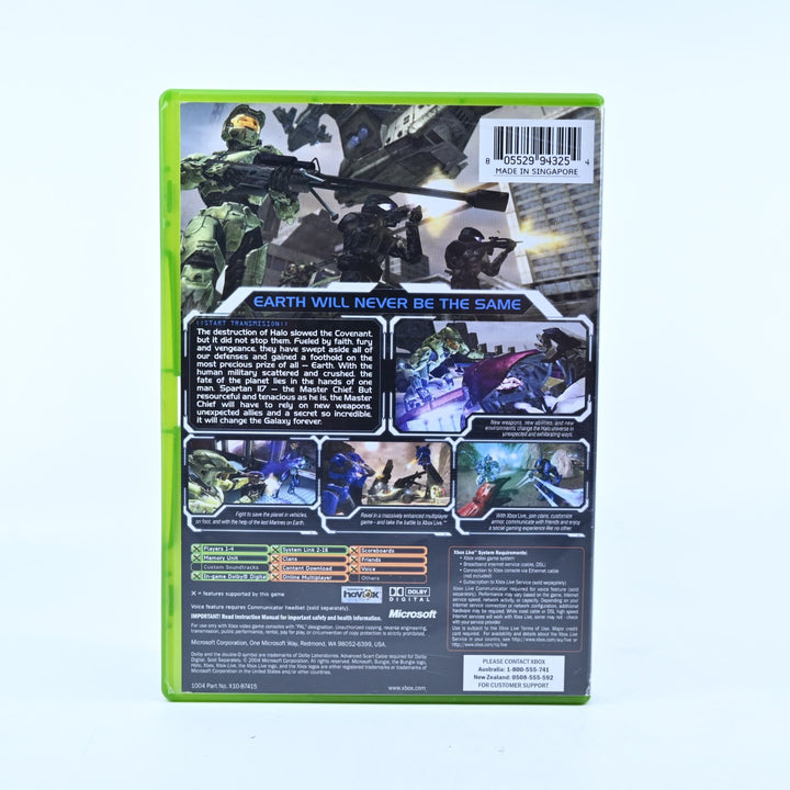 Halo 2 - Original Xbox Game + Manual - PAL - MINT DISC!