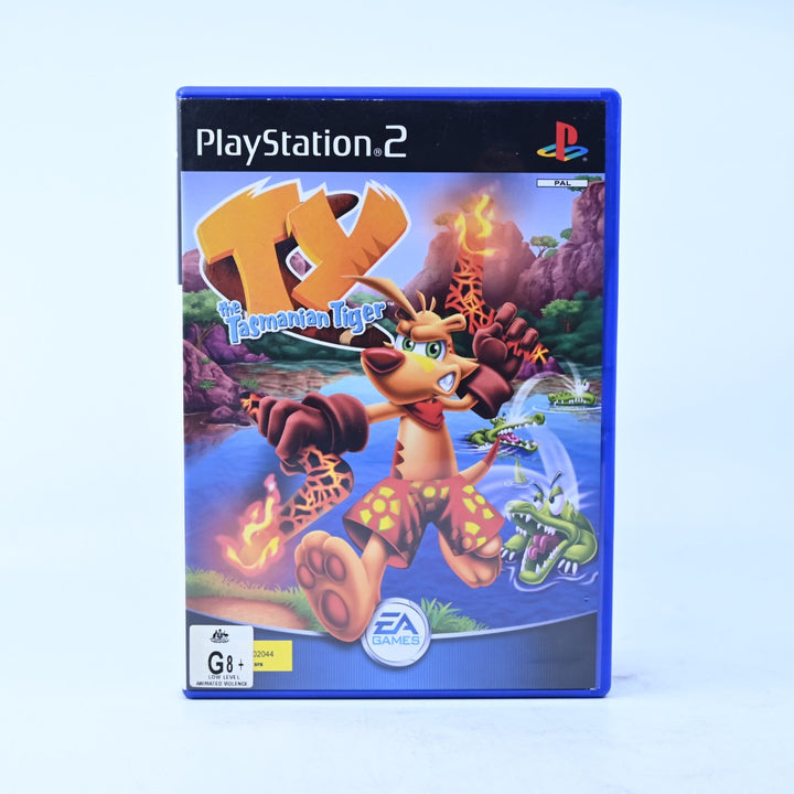 Ty The Tasmanian Tiger - Sony Playstation 2 / PS2 Game + Manual - PAL