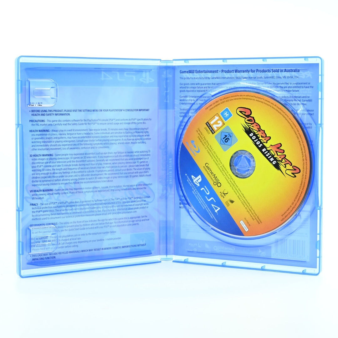 Cobra Kai 2: Dojos Rising - Sony Playstation 4 / PS4 Game - MINT DISC!