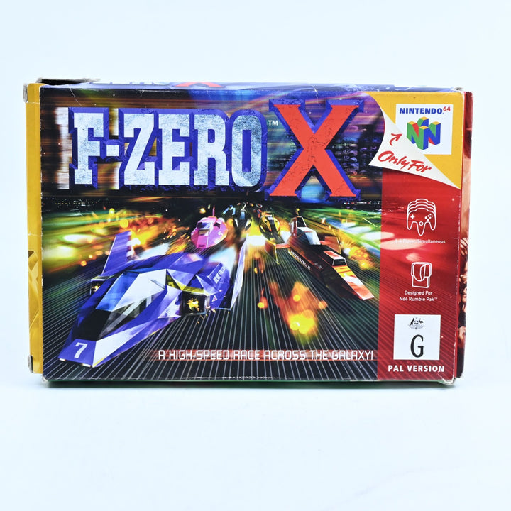 F-Zero X - N64 / Nintendo 64 Boxed Game - PAL - FREE POST!