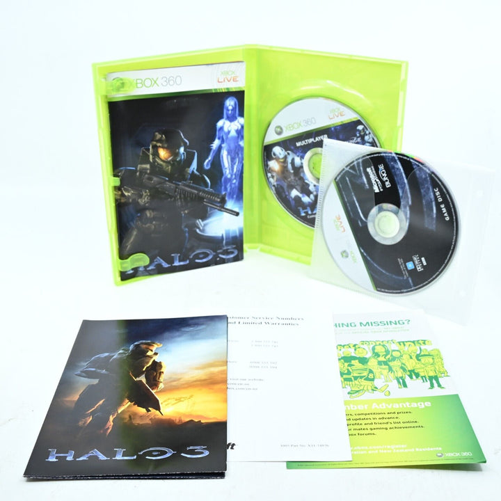 Halo 3 w Steelbook Edition Content - Xbox 360 Game + Manual - NEAR MINT DISCS!