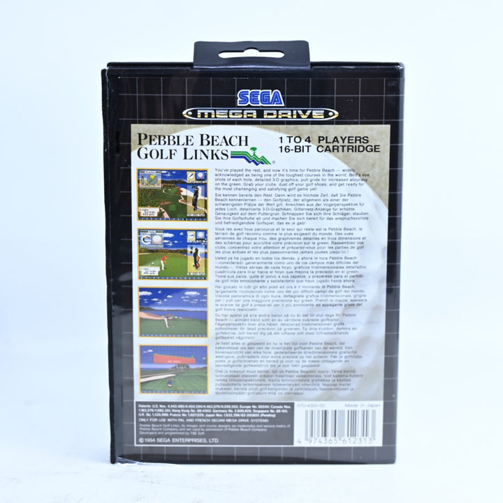 Pebble Beach Golf Links - Sega Mega Drive Game - PAL - FREE POST!