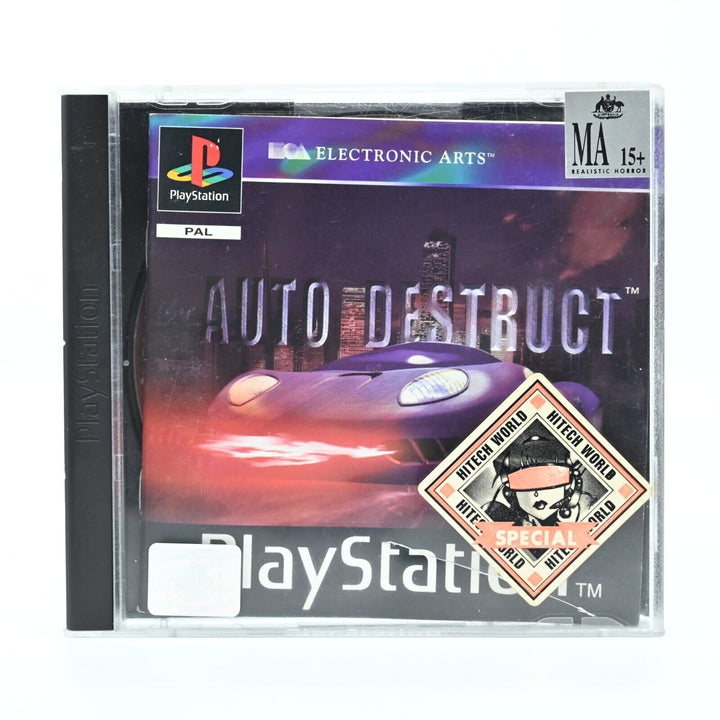 Auto Destruct  - Sony Playstation 1 / PS1 Game - MINT DISC!