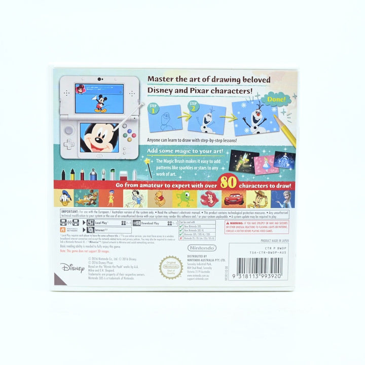 Disney Art Academy - Nintendo 3DS Game - PAL - FREE POST!