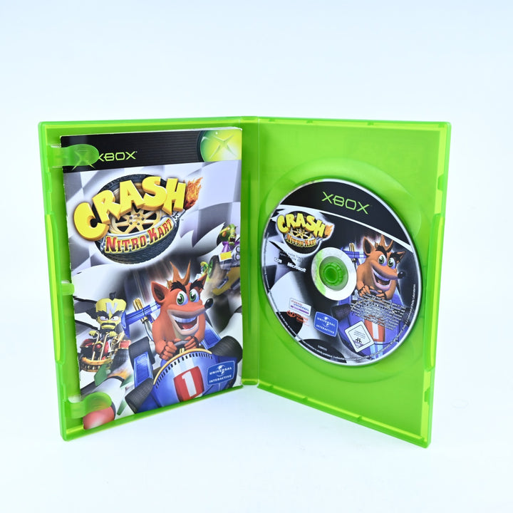 Crash Nitro Kart - Original Xbox Game + Manual - PAL - MINT DISC!