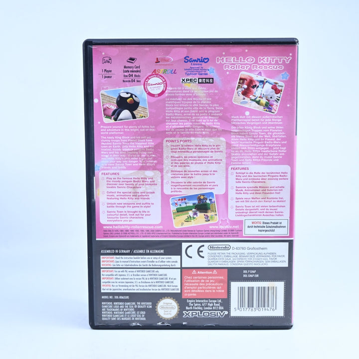 Hello Kitty Roller Rescue - Nintendo Gamecube Game + Manual - PAL - FREE POST!