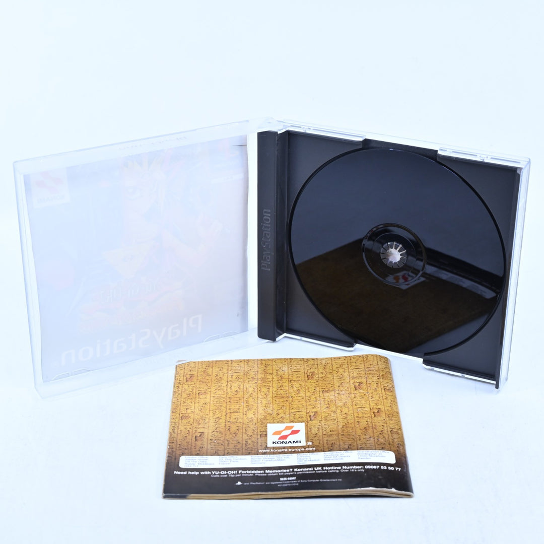 Yu-Gi-Oh! Forbidden Memories - Sony Playstation 1 / PS1 Game + Manual - PAL