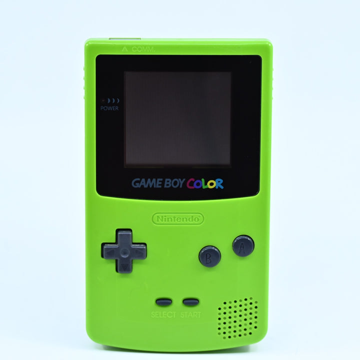 Lime Green (Kiwi) Nintendo Gameboy Color Console - CGB-001 - FREE POST!