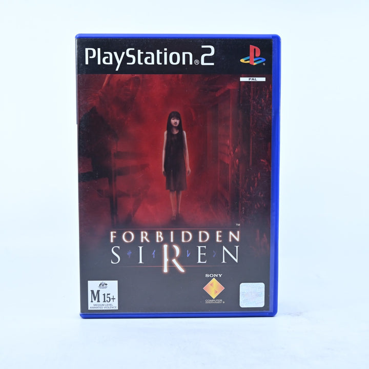 Forbidden Siren - Sony Playstation 2 / PS2 Game + Manual - PAL - MINT DISC!